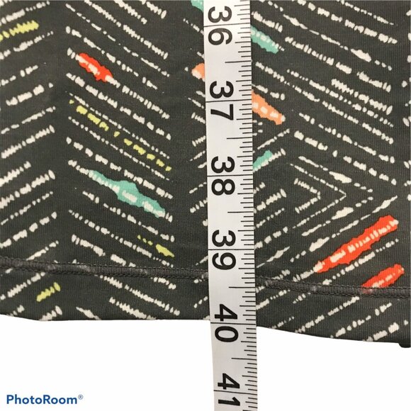 PRANA Sport Dress S Built In Bra Dark Gray Multi Color Athleisure Skypath Lined - Picture 8 of 9